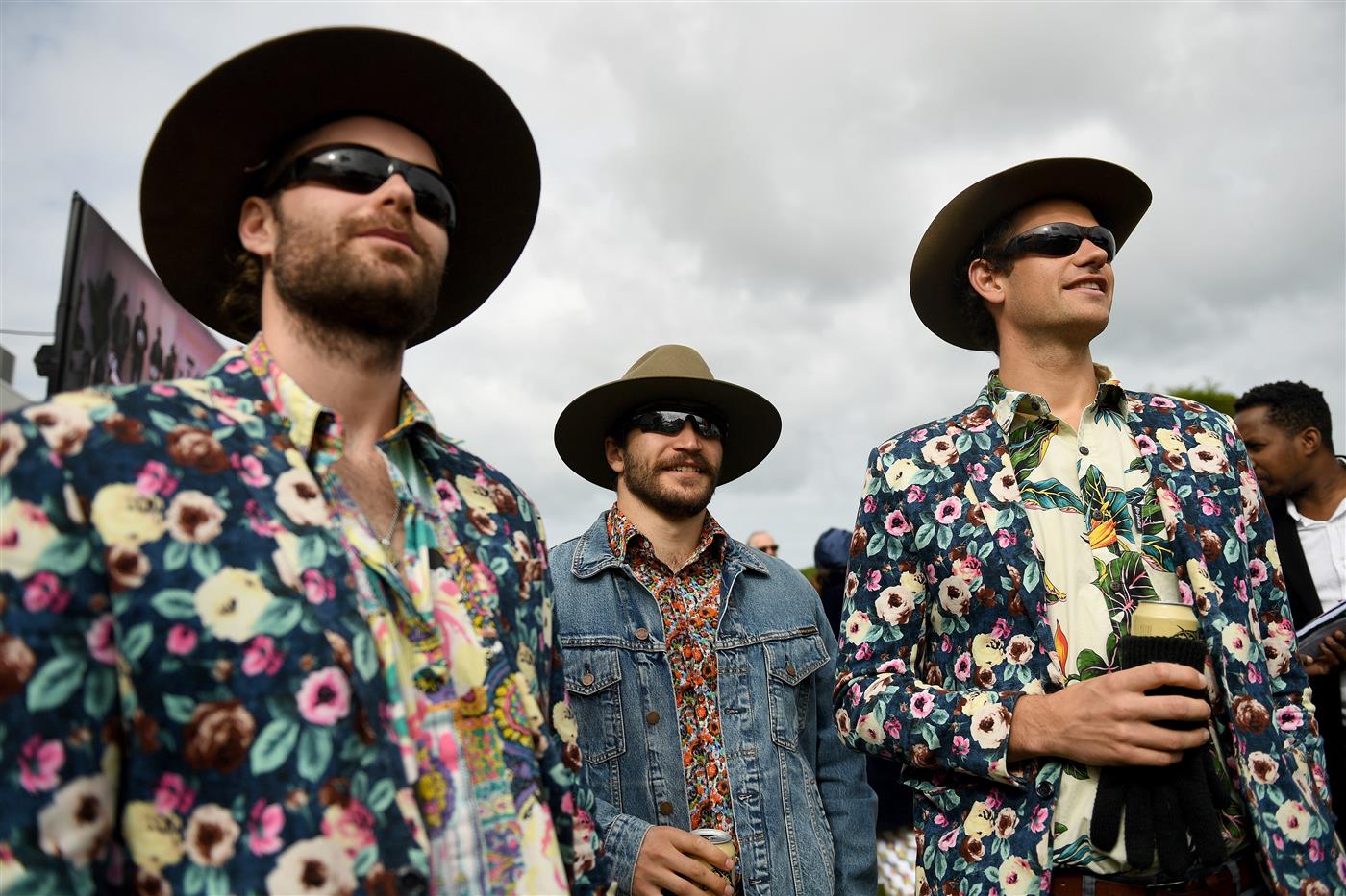 WARRNAMBOOL, AUSTRALIA - MAY 04: Spectators watch on during fashions on the field during Grand Annual Day at Warrnambool Racing Club on May 04, 2023 in Warrnambool, Australia. (Photo by Morgan Hancock/Getty Images)