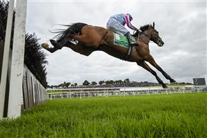 WARRNAMBOOL, AUSTRALIA - MAY 04: Chris McCarthy riding Rockstar Ronnie winning Race 7, the Brandt Grand Annual Steeplechase,  during Grand Annual Day at Warrnambool Racing Club on May 04, 2023 in Warrnambool, Australia. (Photo by Vince Caligiuri/Getty Images)