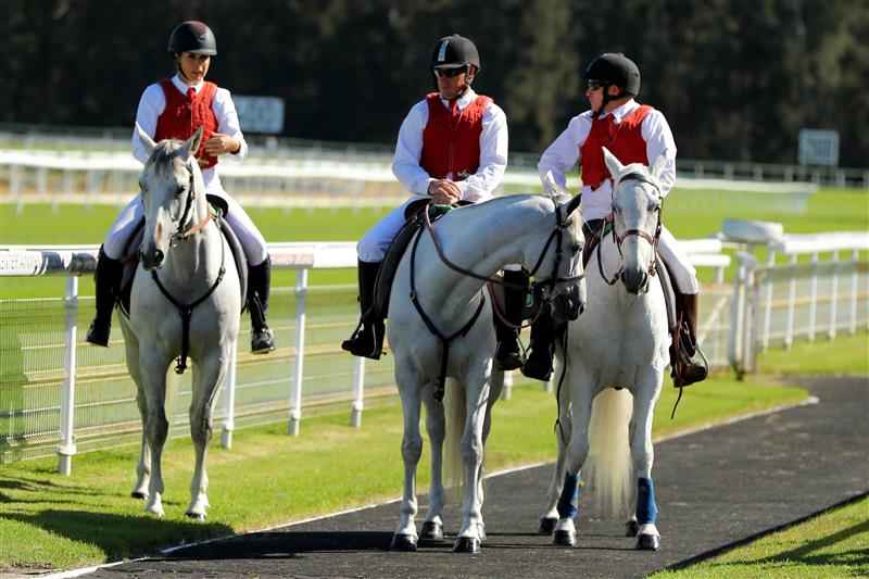 GOSFORD, AUSTRALIA - MAY 06: A general view prior tto Race 1 Thymely Food Co Handicap during "Gosford Gold Cup" - Sydney Racing at Gosford Racecourse on May 06, 2023 in Gosford, Australia. (Photo by Jeremy Ng/Getty Images)