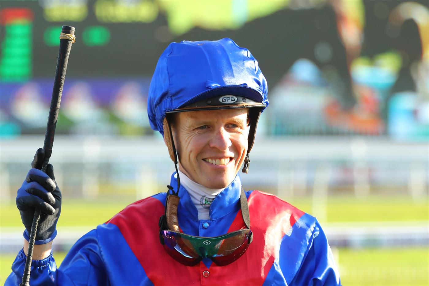 GOSFORD, AUSTRALIA - MAY 06: Kerrin Mcevoy riding Palmetto wins Race 8 The Coast during "Gosford Gold Cup" - Sydney Racing at Gosford Racecourse on May 06, 2023 in Gosford, Australia. (Photo by Jeremy Ng/Getty Images)
