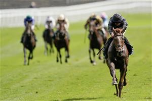 CHESTER, ENGLAND - MAY 10: Ryan Moore riding Savethelastdance easily win The Weatherbys Digital Solutions Cheshire Oaks at Chester Racecourse on May 10, 2023 in Chester, England. (Photo by Alan Crowhurst/Getty Images)