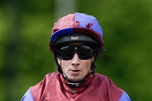 CHESTER, ENGLAND - MAY 11: Ryan Moore poses at Chester Racecourse on May 11, 2023 in Chester, England. (Photo by Alan Crowhurst/Getty Images)