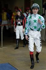 ASCOT, ENGLAND - MAY 13: David Egan poses at Ascot Racecourse on May 13, 2023 in Ascot, England. (Photo by Alan Crowhurst/Getty Images)