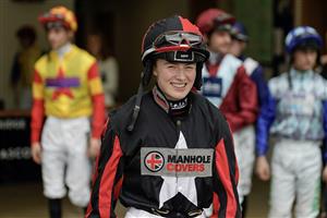 ASCOT, ENGLAND - MAY 13: Saffie Osborne poses at Ascot Racecourse on May 13, 2023 in Ascot, England. (Photo by Alan Crowhurst/Getty Images)