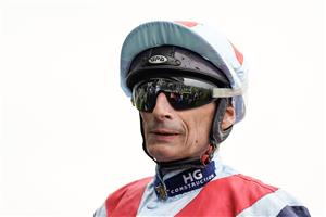 ASCOT, ENGLAND - MAY 13: Olivier Peslier poses at Ascot Racecourse on May 13, 2023 in Ascot, England. (Photo by Alan Crowhurst/Getty Images)