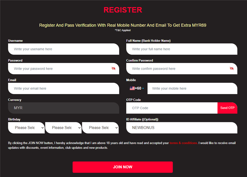 EU9 Promo Code