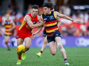 Gold Coast Suns and the Adelaide Crows (Getty Images)