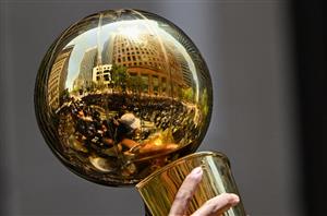 nba finals trophy