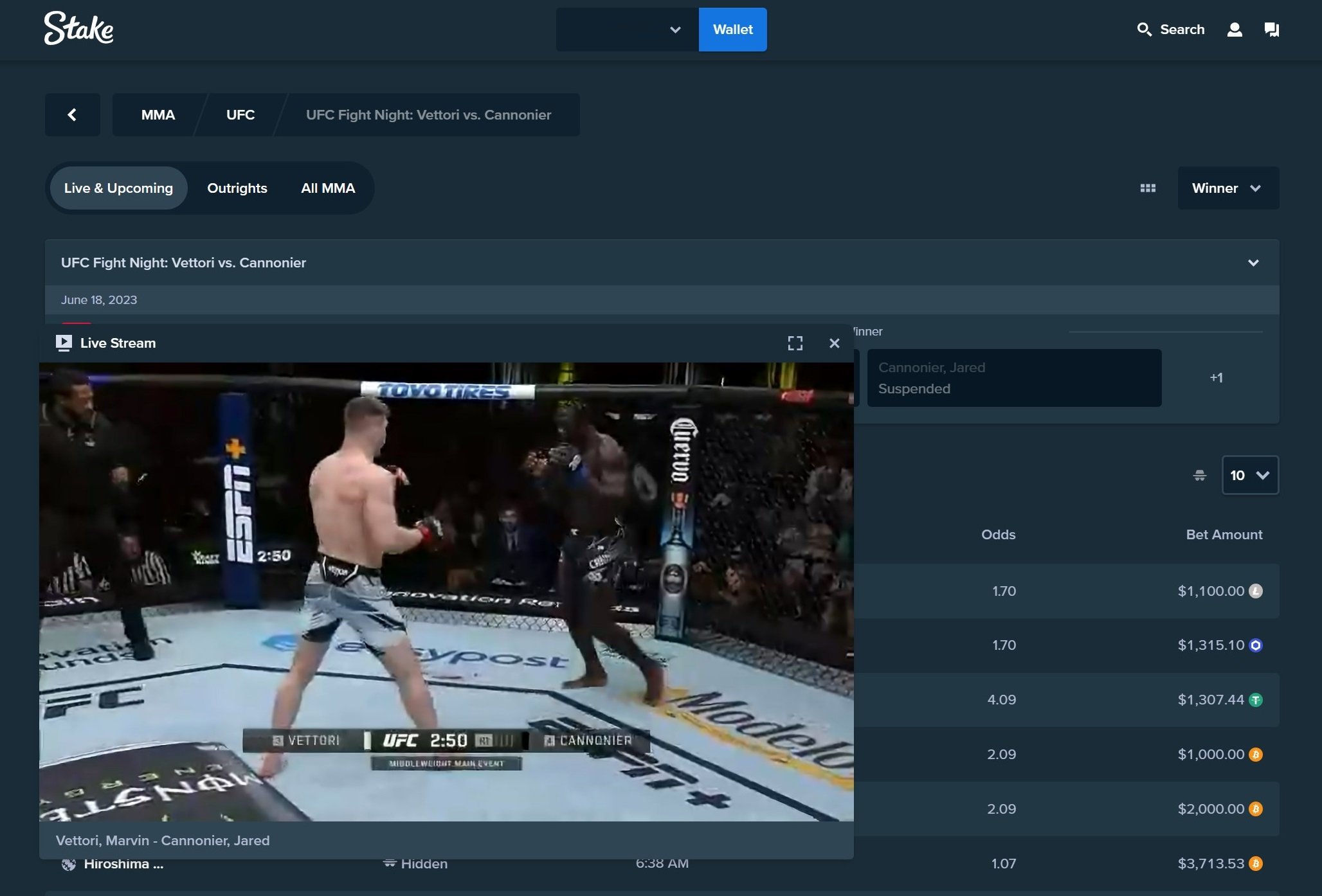 Ufc live прямой