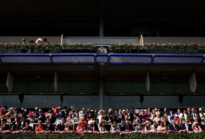 ASCOT, ENGLAND - JUNE 20: A general view during day one of Royal Ascot 2023 at Ascot Racecourse on June 20, 2023 in Ascot, England. (Photo by Alex Pantling/Getty Images)