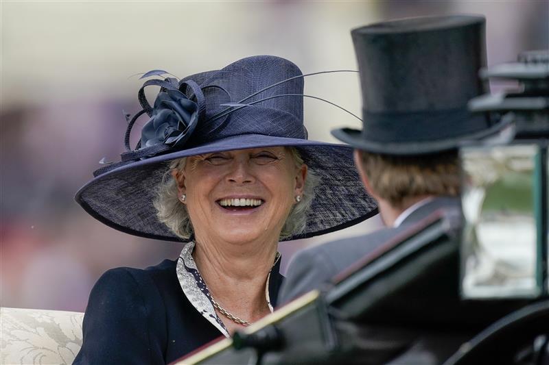 ASCOT, ENGLAND - JUNE 20: Jackie Mullins travels in the Royal procession on day one during Royal Ascot 2023 at Ascot Racecourse on June 20, 2023 in Ascot, England. (Photo by Alan Crowhurst/Getty Images for Ascot Racecourse)