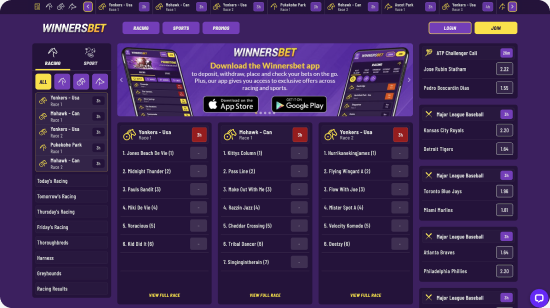 WinnersBet-Screenshot