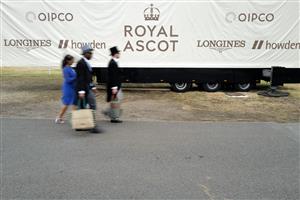 ASCOT, ENGLAND - JUNE 20: Racegoers on day one during Royal Ascot 2023 at Ascot Racecourse on June 20, 2023 in Ascot, England. (Photo by Alan Crowhurst/Getty Images for Ascot Racecourse)