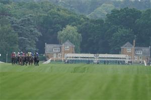 ASCOT, ENGLAND - JUNE 20: Neil Callan riding Triple Time (yellow) win The Queen Anne Stakes on day one during Royal Ascot 2023 at Ascot Racecourse on June 20, 2023 in Ascot, England. (Photo by Alan Crowhurst/Getty Images for Ascot Racecourse)