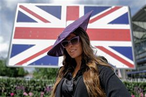 ASCOT, ENGLAND - JUNE 20: Fashion on day one during Royal Ascot 2023 at Ascot Racecourse on June 20, 2023 in Ascot, England. (Photo by Alan Crowhurst/Getty Images for Ascot Racecourse)