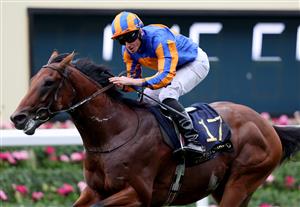 ASCOT, ENGLAND - JUNE 20: Ryan Moore riding River Tiber wins Coventry Stakes on day one during Royal Ascot 2023 at Ascot Racecourse on June 20, 2023 in Ascot, England. (Photo by Tom Dulat/Getty Images for Ascot Racecourse)