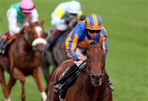 ASCOT, ENGLAND - JUNE 20: Ryan Moore riding Paddington win St James's Palace Stakes on day one during Royal Ascot 2023 at Ascot Racecourse on June 20, 2023 in Ascot, England. (Photo by Tom Dulat/Getty Images for Ascot Racecourse)