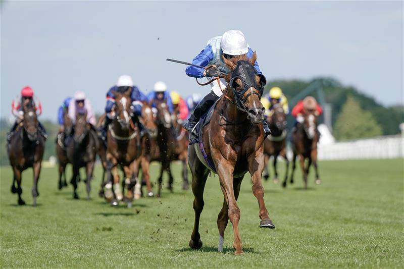 ASCOT, ENGLAND - JUNE 21: Rossa Ryan riding Jimi Hendrix win The Royal Hunt Cup on day two during Royal Ascot 2023 at Ascot Racecourse on June 21, 2023 in Ascot, England. (Photo by Alan Crowhurst/Getty Images for Ascot Racecourse)