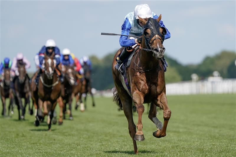 ASCOT, ENGLAND - JUNE 21: Rossa Ryan riding Jimi Hendrix win The Royal Hunt Cup on day two during Royal Ascot 2023 at Ascot Racecourse on June 21, 2023 in Ascot, England. (Photo by Alan Crowhurst/Getty Images for Ascot Racecourse)