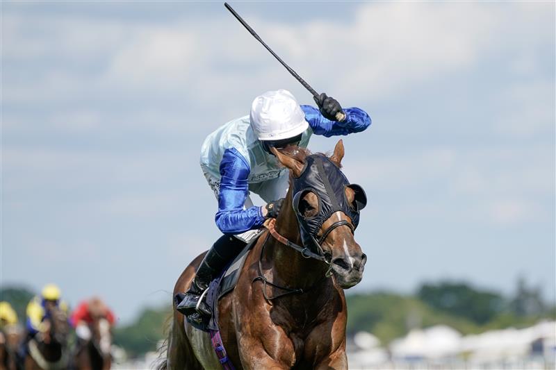 ASCOT, ENGLAND - JUNE 21: Rossa Ryan riding Jimi Hendrix win The Royal Hunt Cup on day two during Royal Ascot 2023 at Ascot Racecourse on June 21, 2023 in Ascot, England. (Photo by Alan Crowhurst/Getty Images for Ascot Racecourse)