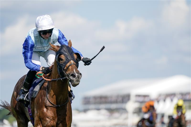 ASCOT, ENGLAND - JUNE 21: Rossa Ryan riding Jimi Hendrix win The Royal Hunt Cup on day two during Royal Ascot 2023 at Ascot Racecourse on June 21, 2023 in Ascot, England. (Photo by Alan Crowhurst/Getty Images for Ascot Racecourse)