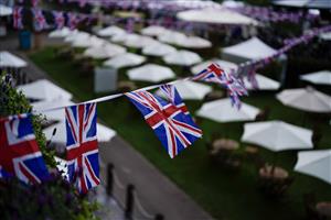 ASCOT, ENGLAND - JUNE 21: A general view on day two during Royal Ascot 2023 at Ascot Racecourse on June 21, 2023 in Ascot, England. (Photo by Alan Crowhurst/Getty Images for Ascot Racecourse)
