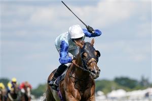 ASCOT, ENGLAND - JUNE 21: Rossa Ryan riding Jimi Hendrix win The Royal Hunt Cup on day two during Royal Ascot 2023 at Ascot Racecourse on June 21, 2023 in Ascot, England. (Photo by Alan Crowhurst/Getty Images for Ascot Racecourse)