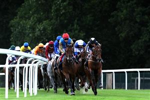 ASCOT, ENGLAND - JUNE 21: Gregory ridden by Frankie Dettori on the way to winning The Queens Vase during day two of Royal Ascot 2023 at Ascot Racecourse on June 21, 2023 in Ascot, England. (Photo by Alex Pantling/Getty Images)