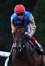 ASCOT, ENGLAND - JUNE 21: Gregory ridden by Frankie Dettori on the way to winning The Queens Vase during day two of Royal Ascot 2023 at Ascot Racecourse on June 21, 2023 in Ascot, England. (Photo by Alex Pantling/Getty Images)