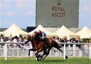 ASCOT, ENGLAND - JUNE 22: Frankie Dettori riding Courage Mon Ami wins The Gold Cup on day three during Royal Ascot 2023 at Ascot Racecourse on June 22, 2023 in Ascot, England. (Photo by Tom Dulat/Getty Images for Ascot Racecourse)