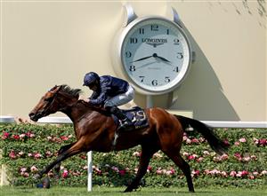 ASCOT, ENGLAND - JUNE 22: Ryan Moore riding Warm Heart win The Ribblesdale Stakes on day three during Royal Ascot 2023 at Ascot Racecourse on June 22, 2023 in Ascot, England. (Photo by Tom Dulat/Getty Images for Ascot Racecourse)