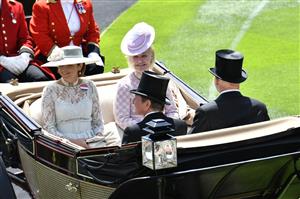 ASCOT, ENGLAND - JUNE 22: Lady Carolyn Warren attends day three of Royal Ascot 2023 at Ascot Racecourse on June 22, 2023 in Ascot, England. (Photo by Kirstin Sinclair/Getty Images for Royal Ascot)