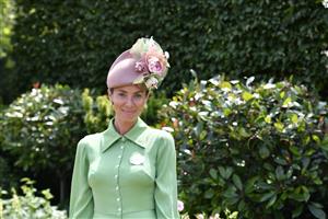 ASCOT, ENGLAND - JUNE 22: Yoanna Hanbury attends day three of Royal Ascot 2023 at Ascot Racecourse on June 22, 2023 in Ascot, England. (Photo by Kirstin Sinclair/Getty Images for Royal Ascot)