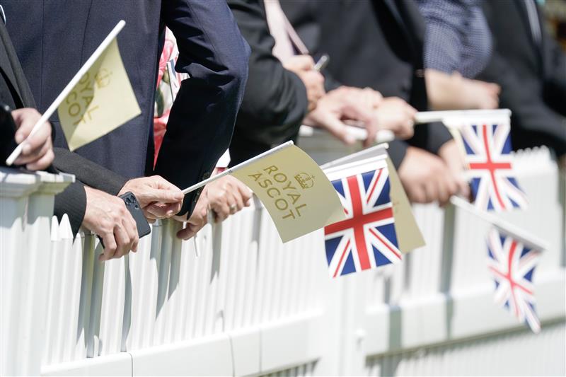ASCOT, ENGLAND - JUNE 23: Getting ready for the royal procession on day four during Royal Ascot 2023 at Ascot Racecourse on June 23, 2023 in Ascot, England. (Photo by Alan Crowhurst/Getty Images for Ascot Racecourse)