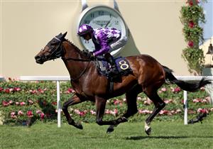 ASCOT, ENGLAND - JUNE 23:  Oisin Murphy riding Shaquille win The Commonwealth Cup on day four during Royal Ascot 2023 at Ascot Racecourse on June 23, 2023 in Ascot, England. (Photo by Tom Dulat/Getty Images for Ascot Racecourse)