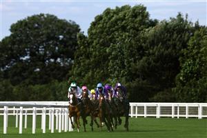 ASCOT, ENGLAND - JUNE 23: Runners and riders in The King Edwards VII Stakes during day four of Royal Ascot 2023 at Ascot Racecourse on June 23, 2023 in Ascot, England. (Photo by Alex Pantling/Getty Images)