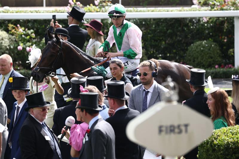 Jockey Jamie Spencer returns to the winner