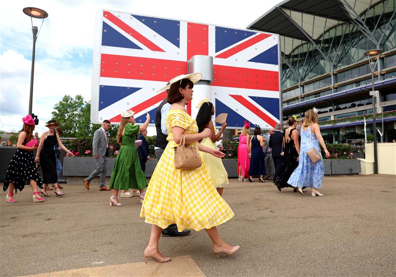ASCOT, ENGLAND - JUNE 24: General view on day five during Royal Ascot 2023 at Ascot Racecourse on June 24, 2023 in Ascot, England. (Photo by Tom Dulat/Getty Images for Ascot Racecourse)