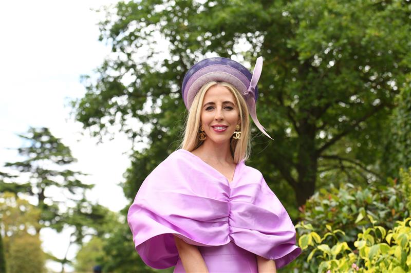 ASCOT, ENGLAND - JUNE 24: Scarlett Gray attends day five of Royal Ascot 2023 at Ascot Racecourse on June 24, 2023 in Ascot, England. (Photo by Kirstin Sinclair/Getty Images for Royal Ascot)