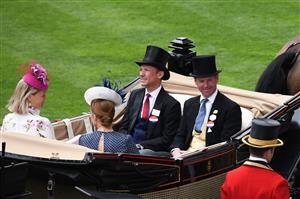 ASCOT, ENGLAND - JUNE 24: Frankie Dettori attends day five of Royal Ascot 2023 at Ascot Racecourse on June 24, 2023 in Ascot, England. (Photo by Kirstin Sinclair/Getty Images for Royal Ascot)