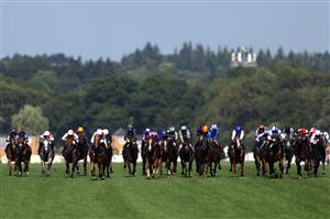 ASCOT, ENGLAND - JUNE 24: Runners and riders in The Wokingham Stakes during day five of Royal Ascot 2023 at Ascot Racecourse on June 24, 2023 in Ascot, England. (Photo by Alex Pantling/Getty Images)