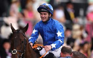 ASCOT, ENGLAND - JUNE 24: Snellen ridden by G. F. Carroll crosses the line to win in The Chesham Stakes during day five of Royal Ascot 2023 at Ascot Racecourse on June 24, 2023 in Ascot, England. (Photo by Alex Pantling/Getty Images)
