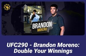 roobet ufc 290 brandon moreno double winnings