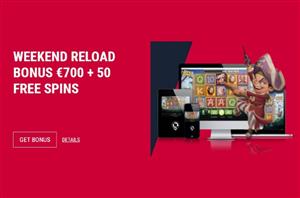 Rabona Casino Weekly Reload Bonus