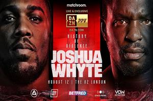 dazn anthony joshua dillian whyte