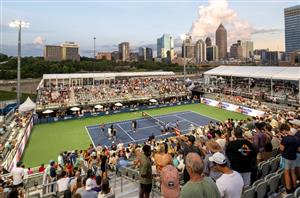 Atlanta Open tennis view