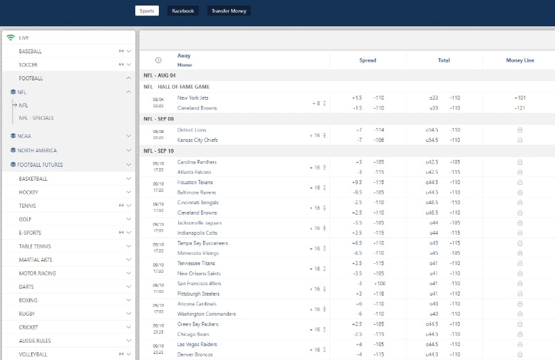 ACR Poker Sports ACR Poker Sports