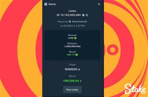 Stake.us 1M Win