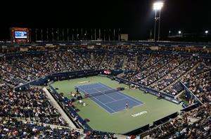 Canadian Open tennis view