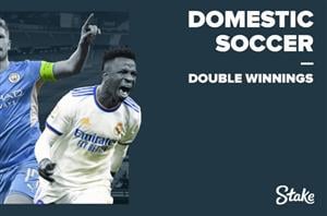 Stake Domestic Soccer Double Winnings